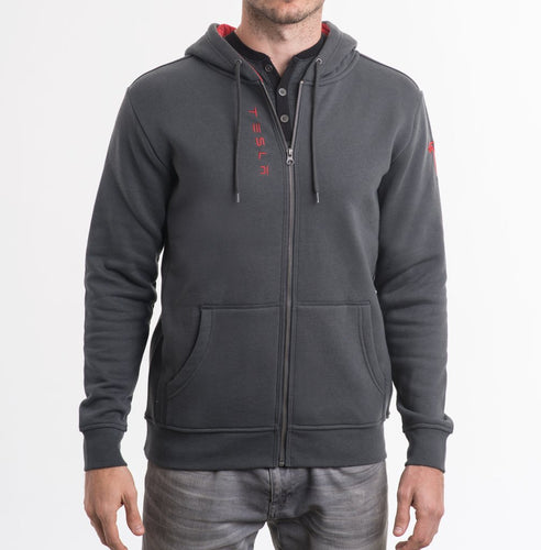 Men's Wordmark Hoodie, Gray