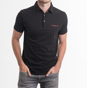 Men's Tesla Logo Polo
