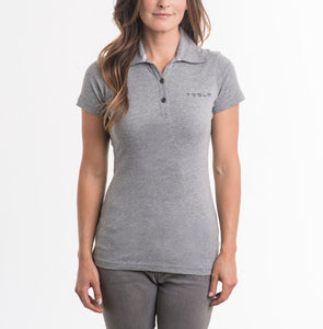 Women's Tesla Logo Polo