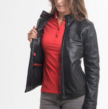 Load image into Gallery viewer, Women&#39;s Modena Leather Jacket