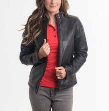 Load image into Gallery viewer, Women&#39;s Modena Leather Jacket