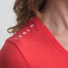 Load image into Gallery viewer, Women&#39;s Tesla Emblem V-Neck